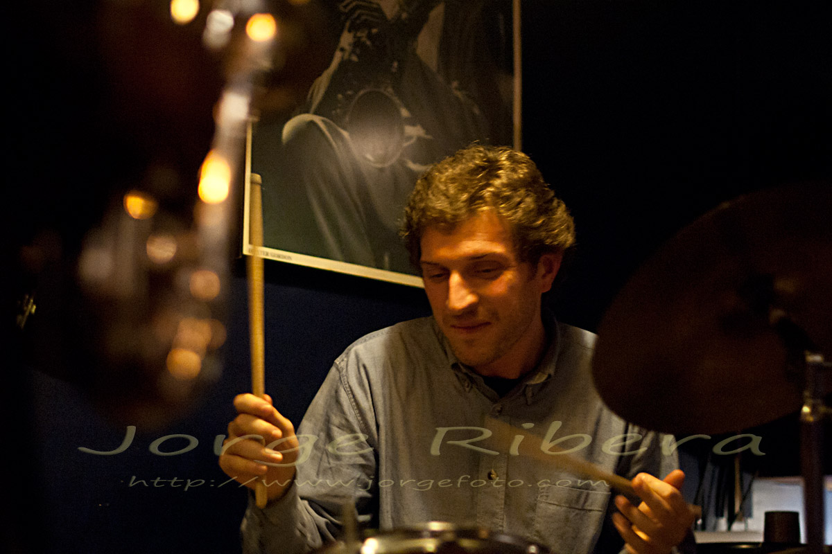 Esteve Pi. Jesse Davis Quartet. Club Jimmy Glass, Valencia. 25 Enero 2012