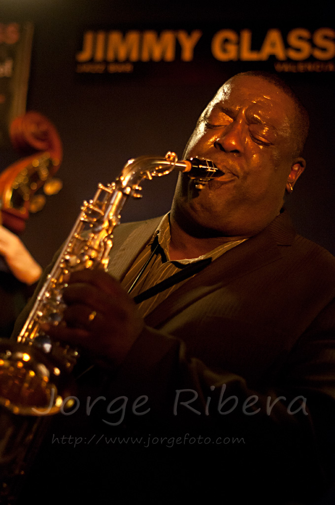 Jesse Davis. Club Jimmy Glass, Valencia. 25 Enero 2012