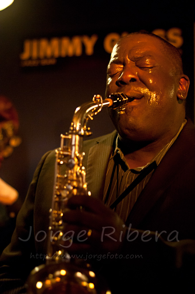 Jesse Davis. Clug Jimmy Glass, Valencia. 25 Enero 2012