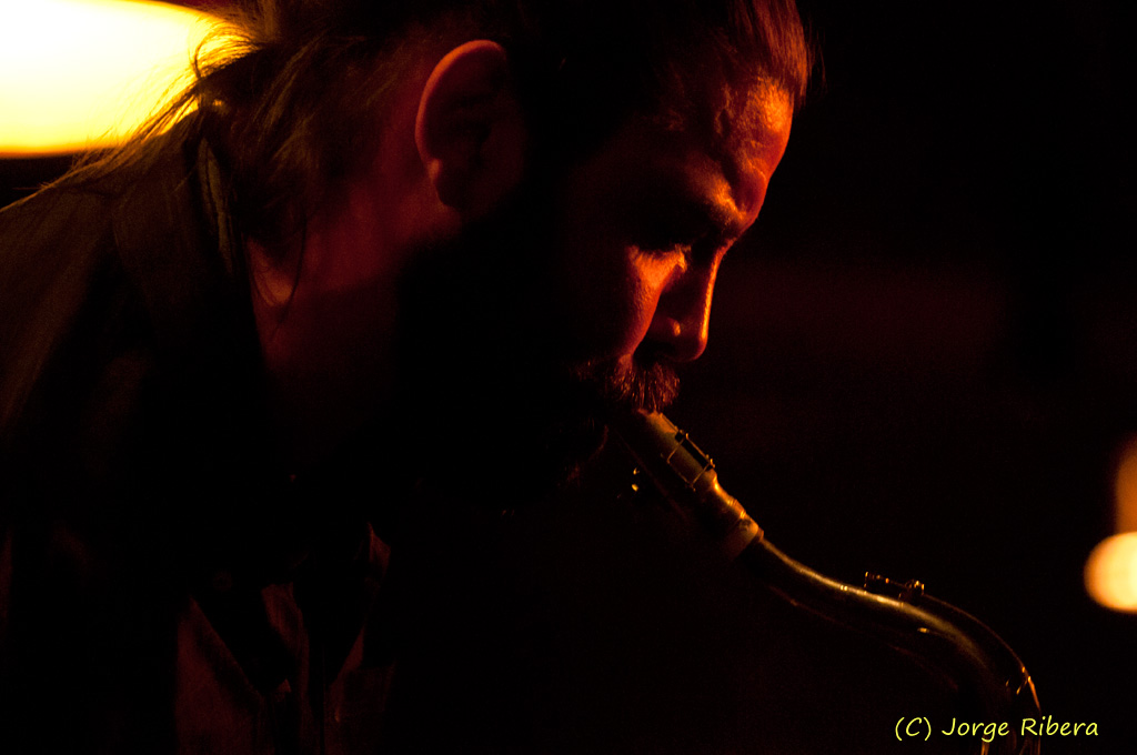 Javier Vercher. Javier Vercher -Dave Kikosky Quartet. Club Jimmy Glass Valencia. 26 Abril 2011