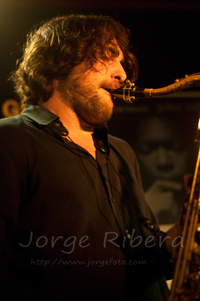 Noah Preminger. Club Jimmy Glass, Valencia. 31 Enero 2012