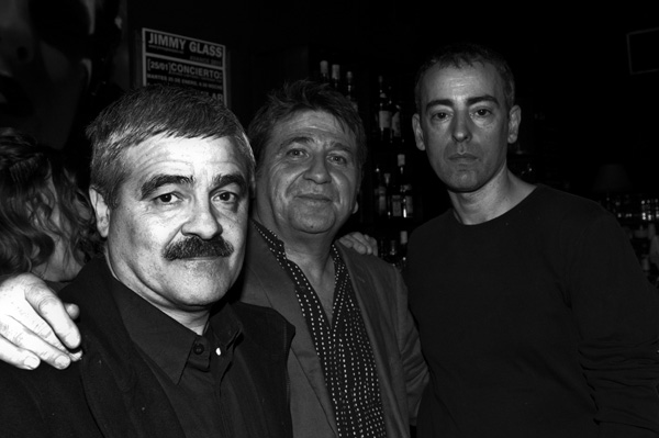 Con Horacio Fumero y Albert Bover